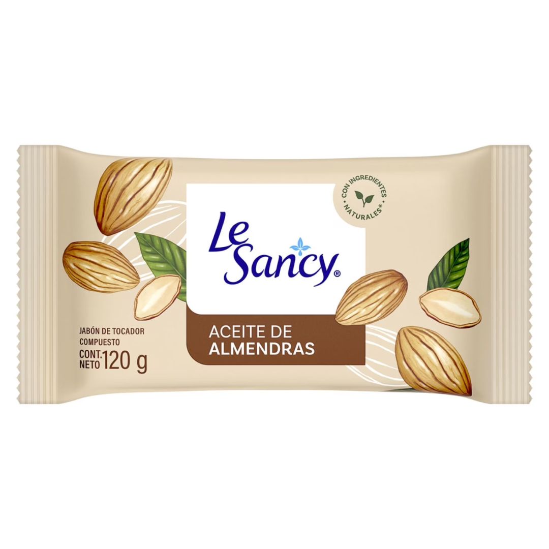 Le Sancy Jabón Barra Aceite de Almendras 150 grs