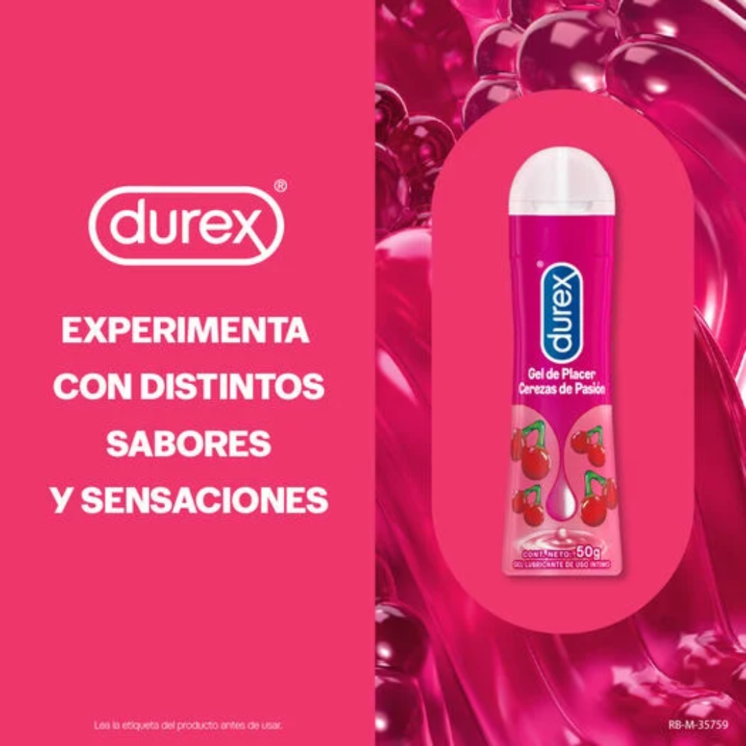 Lubricante Personal DUREX Cerezas de Pasión 50g