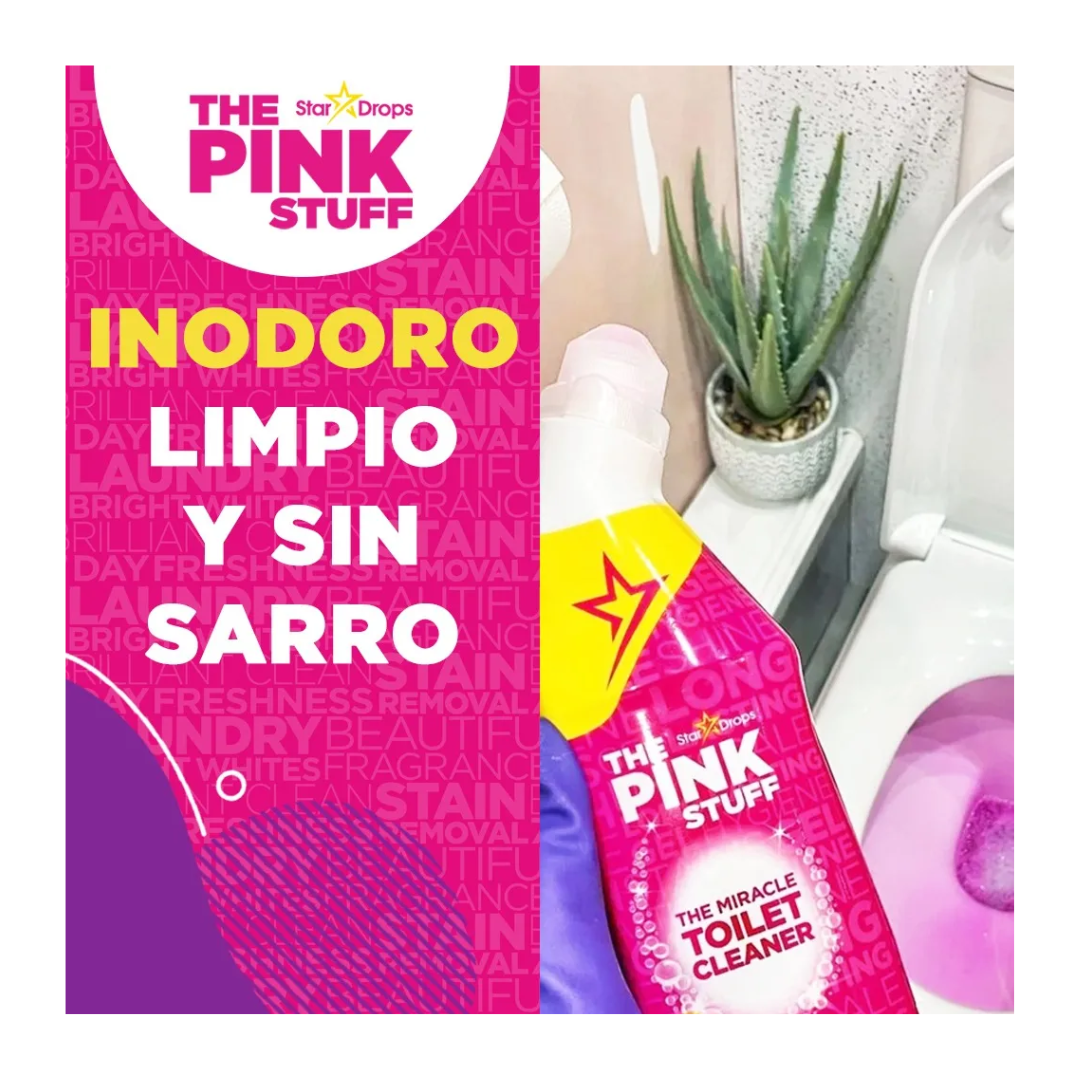 The Pink Stuff Limpiador Inodoro Antisarro - 750mL