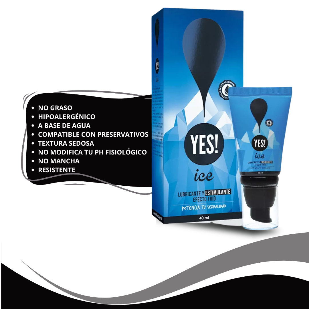 Lubricantes Personal Yes Ice 40 ML