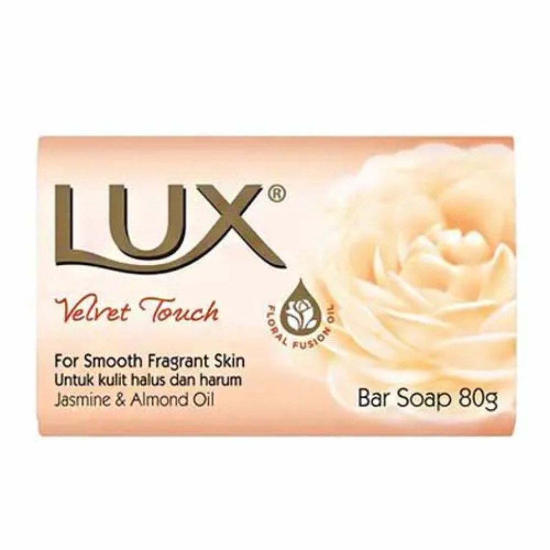 Lux Jabón Barra Velvet Touch 80 grs