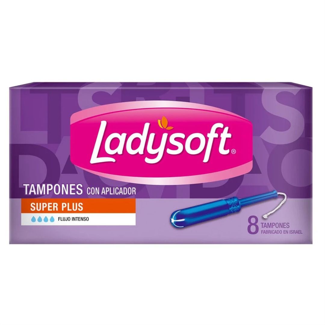 Ladysoft Tampón Súper Plus 8 unidades