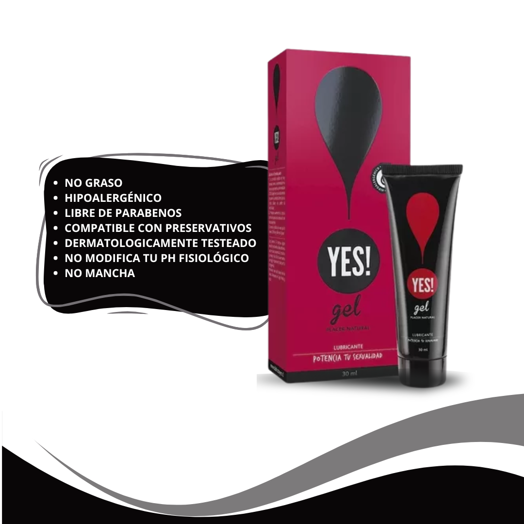 Lubricante Personal Yes Placer Natural 30 ML