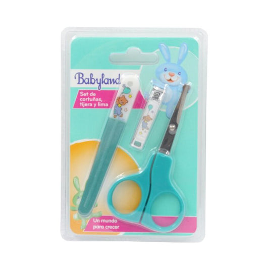 Babyland Set de Uñas / 1 Unidad de Corta Uñas, Tijeras y Lima