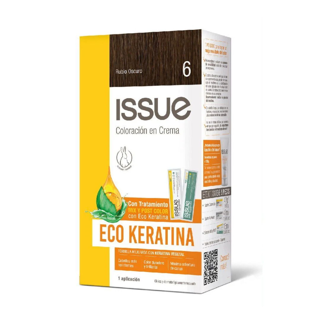 Issue Tintura eco Keratina N° 6
