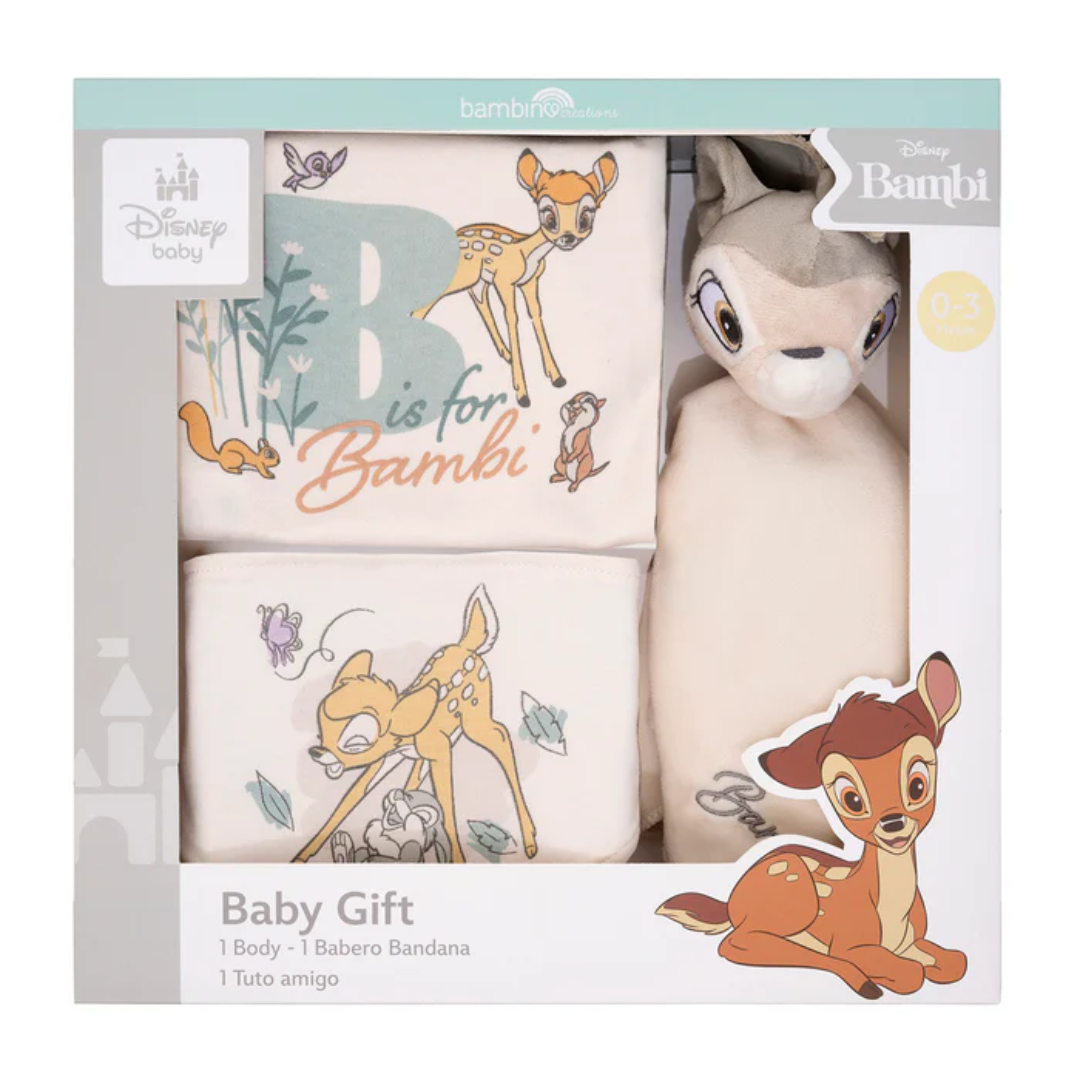 Bambino Set de 3X de Regalo Disney - Bambi