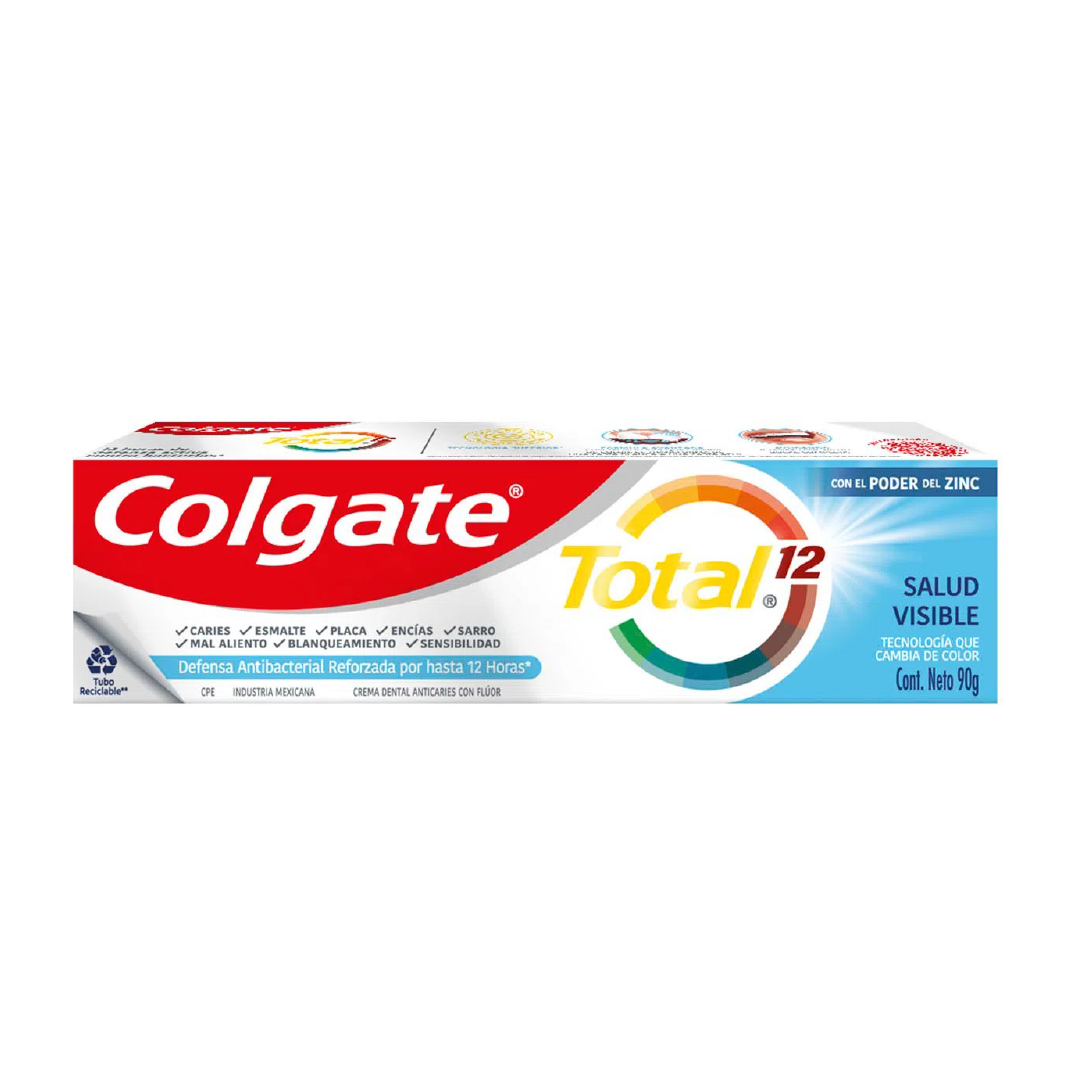 Colgate Total 12 Salud Visible 90 grs