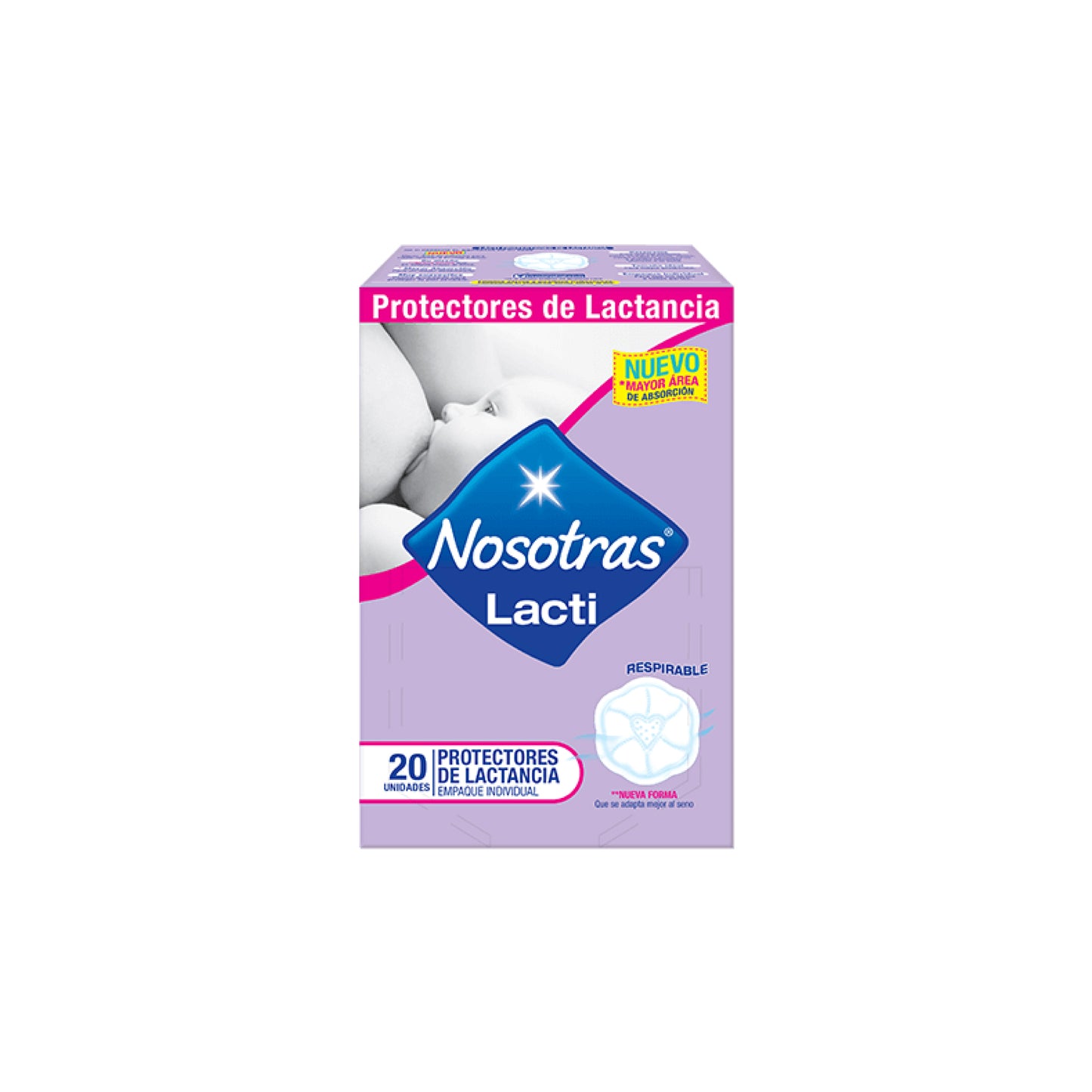 Nosotras Protector Mamario / 20 Unidades