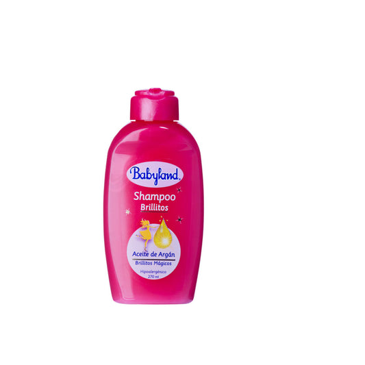 Babyland Shampoo Brillitos con Aceite de Argán / 270 ml.