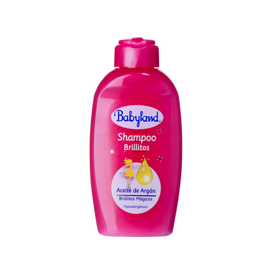 Babyland Shampoo brillitos con aceite de Argán / 410 ml.