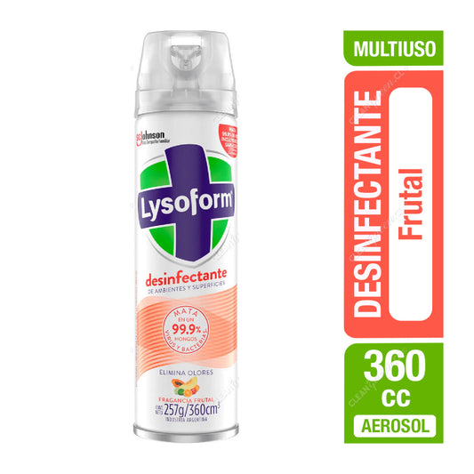 Lysoform Desinfectante Ambiental Frutal 360 cc