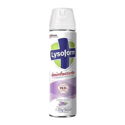 Lysoform Desinfectante Ambiental Lavanda 360 cc