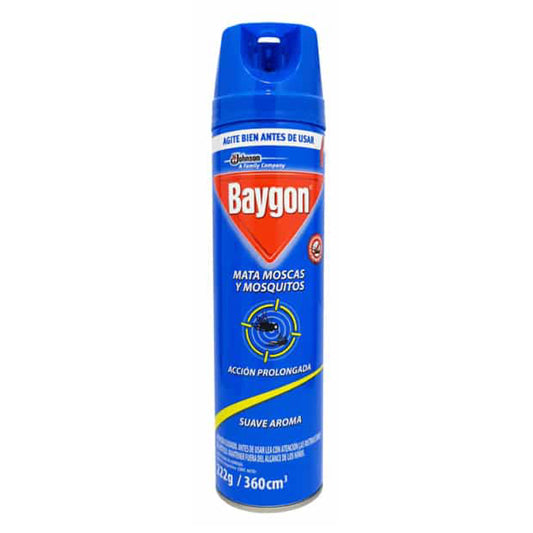 Baygon Insecticida Mata Moscas y Mosquitos 360 ml