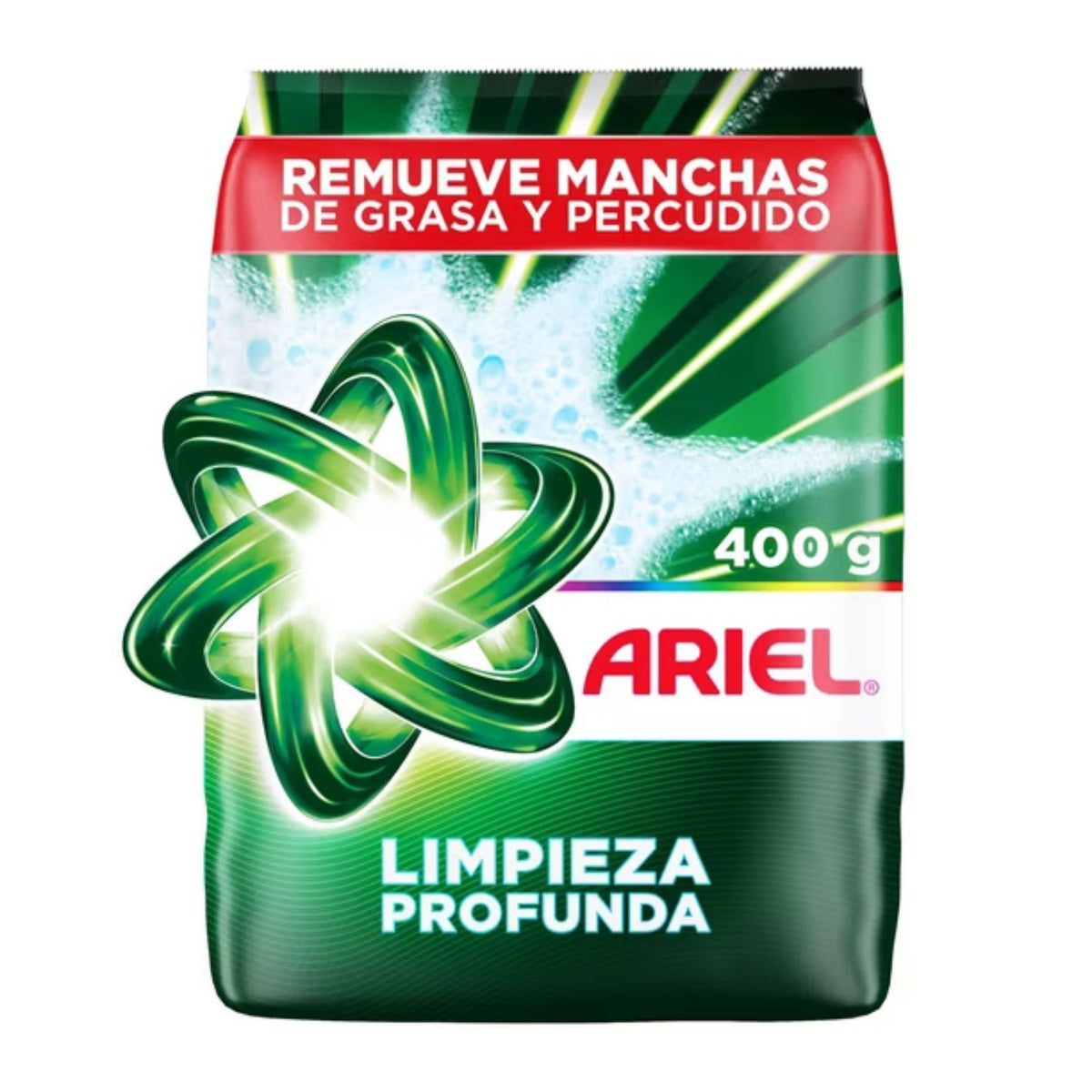 Ariel Detergente Polvo Doble Poder 400 grs