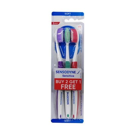Sensodyne Sensitive Cepillo Soft Pack 3x2
