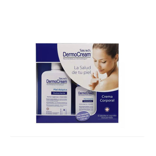 Simond´s Dermo Cream Piel Atópica / Estuche / Pack 150 ml + 400 ml.