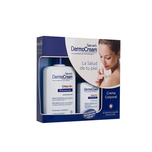 Simond´s Dermo Cream Urea / Estuche / Pack 150 ml + 400 ml.