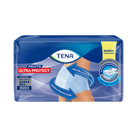 TENA Pants Ultra Protect 16 Und TALLA G / Ropa Interior Desechable
