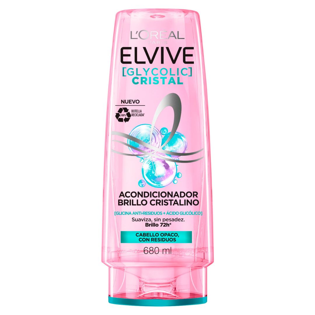 Elvive Acondicionador Glycolic Cristal 680 ml