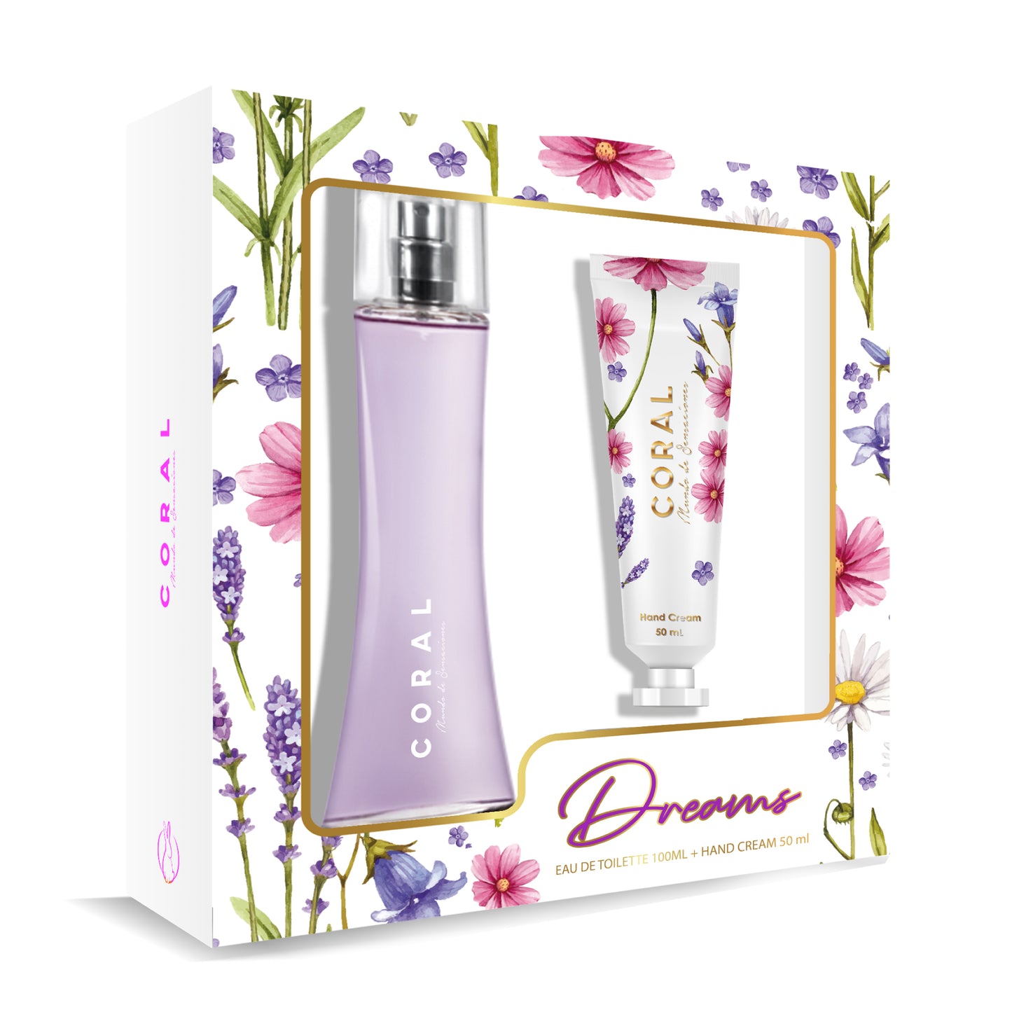 Coral Estuche Dreams Colonia 100ml + Crema de Manos 50ml