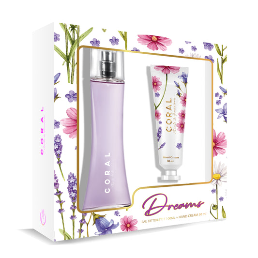 Coral Estuche Dreams Colonia 100ml + Crema de Manos 50ml