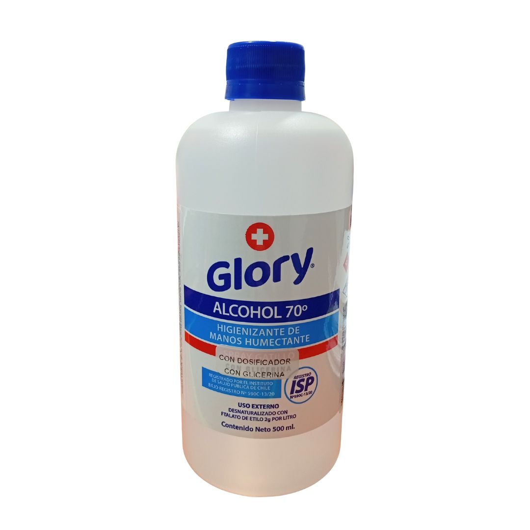 Glory Alcohol Líquido 70º 500 ml