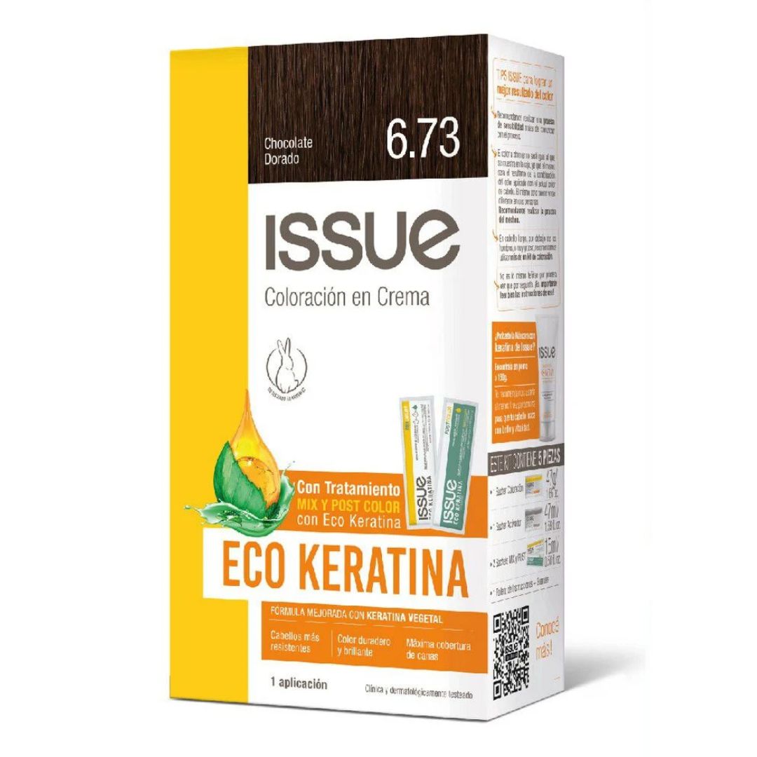 Issue Tintura Eco Keratina N° 6.73