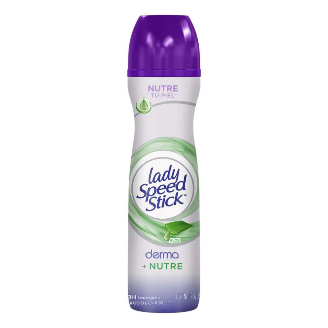Lady Speed Stick Spray Dama Derma + Nutre 150 ml