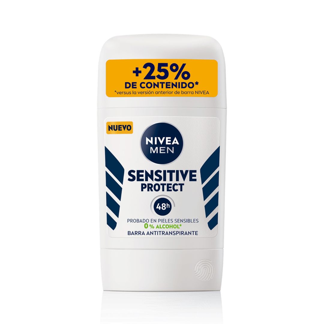 Nivea Barra Varón Sensitive Protect 54 grs