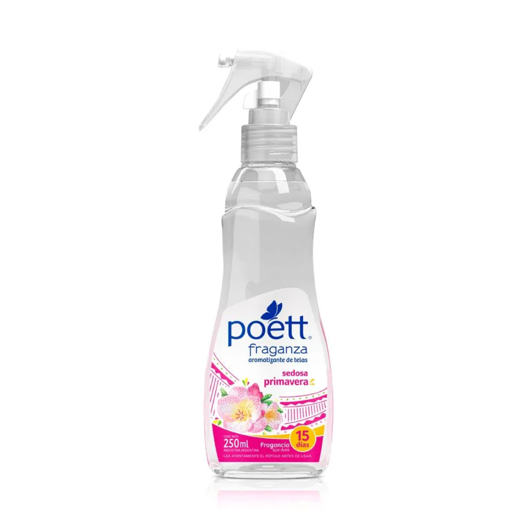 Poett Perfumador de Telas Sedosa Primavera 250 ml