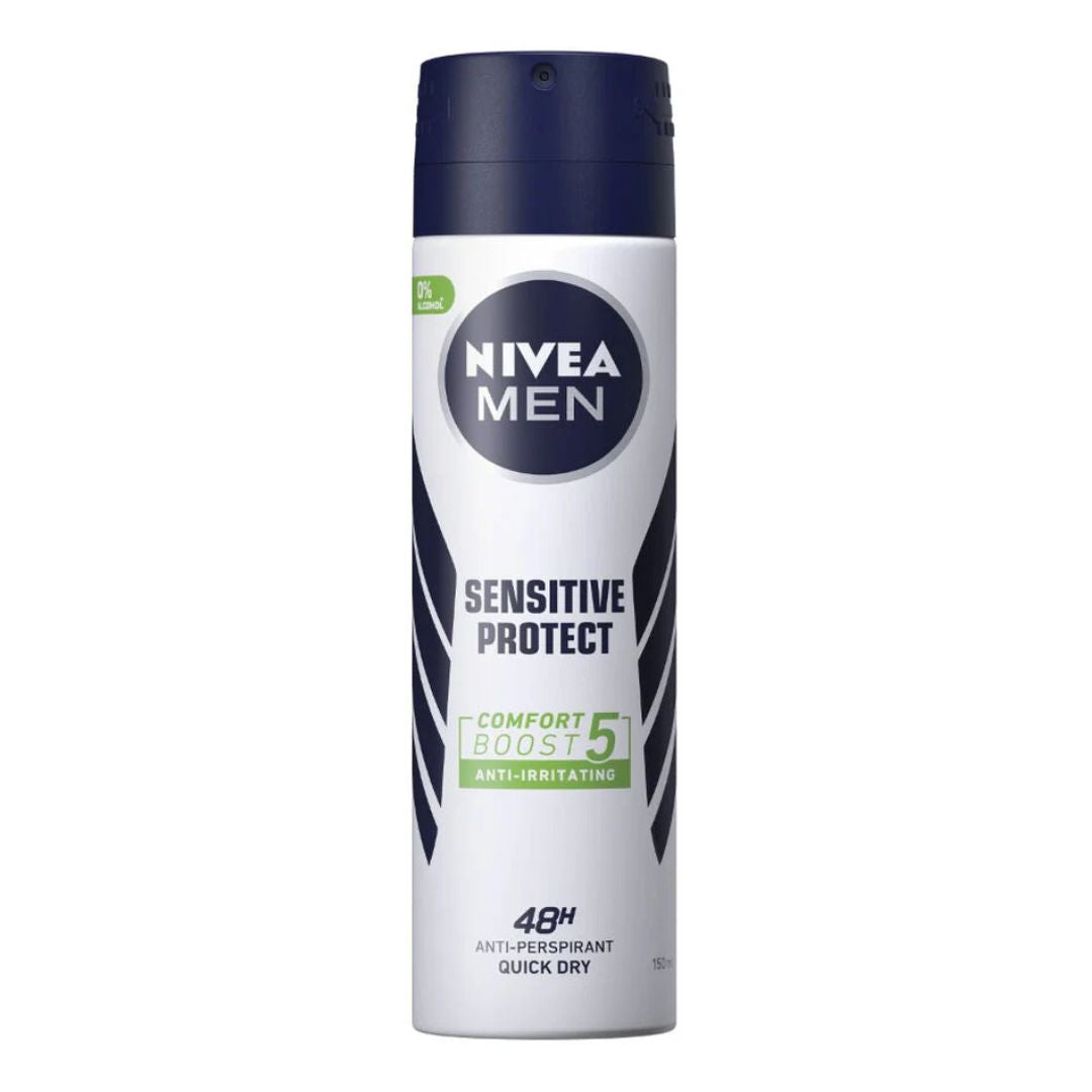 Nivea Spray Varón Sensitive Protect 150 ml