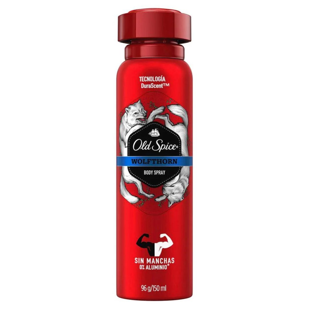 Old Spice Spray Varón Wolfthorn 150 ml