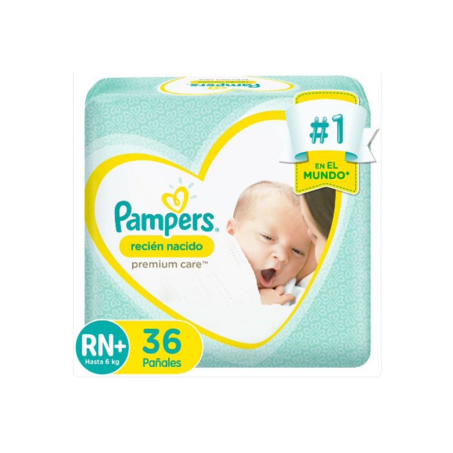 Pampers Pañal talla RN+ / 36 Unidades