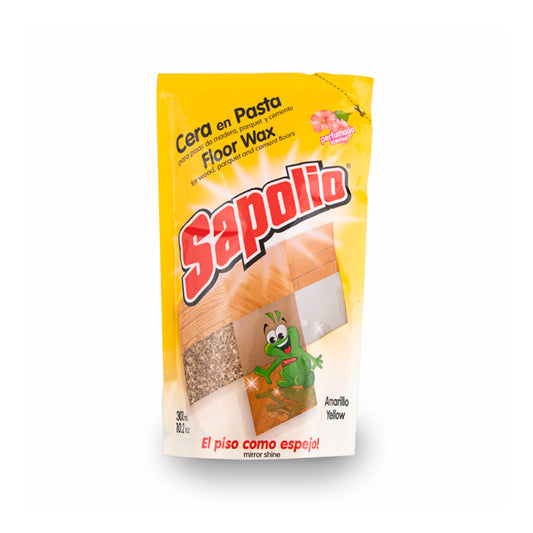 Sapolio Cera Crema Amarilla 300 ml
