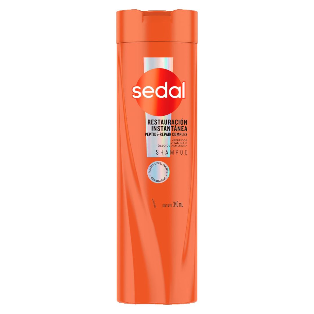 Sedal Shampoo Restauración Instantanea 340 ml