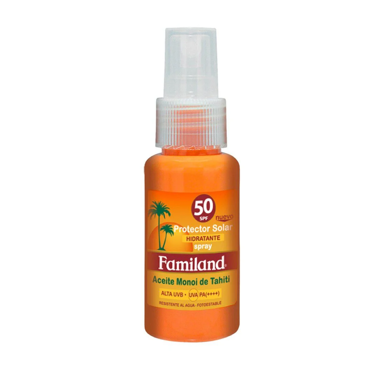 Familand Protector Solar Hidratante Monoi Coco Fps50 Spray 50 mL