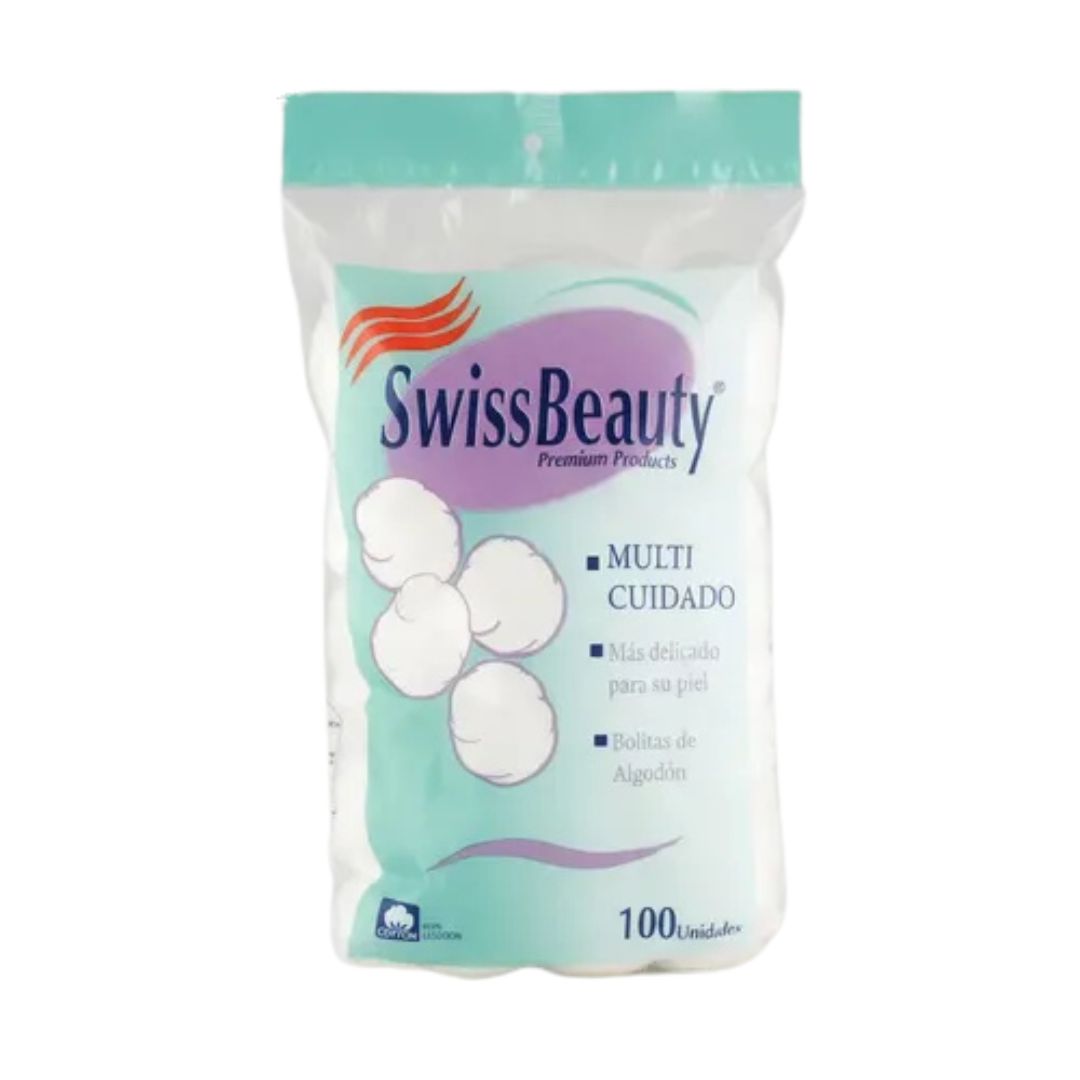 Swiss Copos de Algodón / 100 unidades
