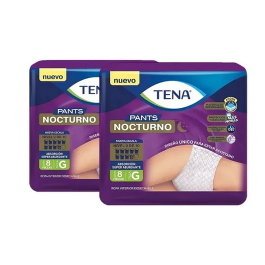 TENA Pants G Nocturno X8 / Ropa Interior Desechable