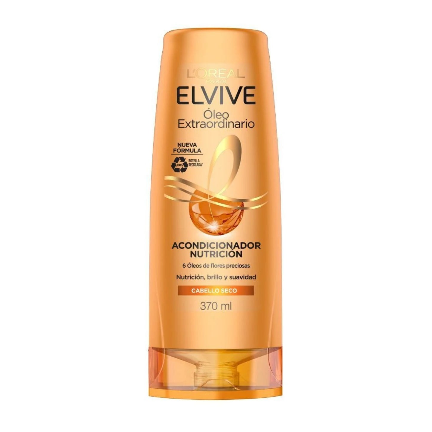 Elvive Acondicionador Óleo Extraordinario Cabello Seco 370 ml