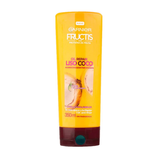 Fructis Acondicionador Liso Coco 350 ml