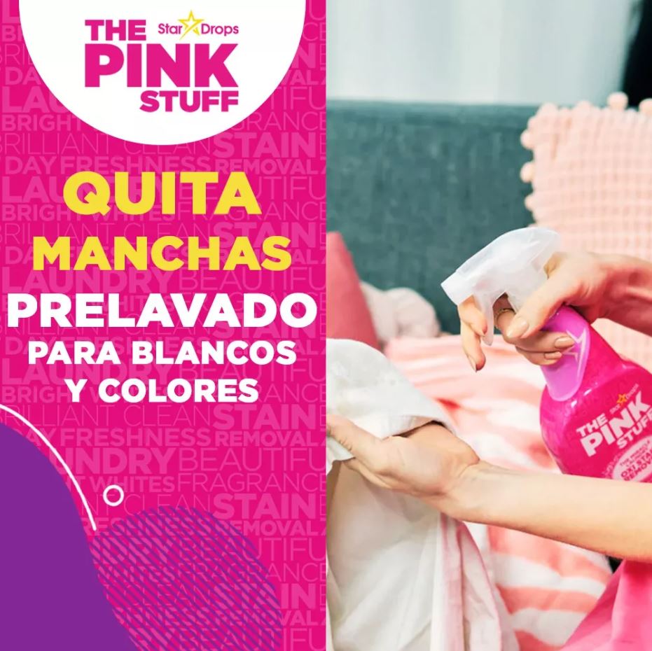 Quitamanchas Oxi Prelavado The Pink Stuff 500 ml