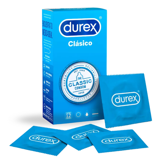 Condones DUREX Clásico x12 Und