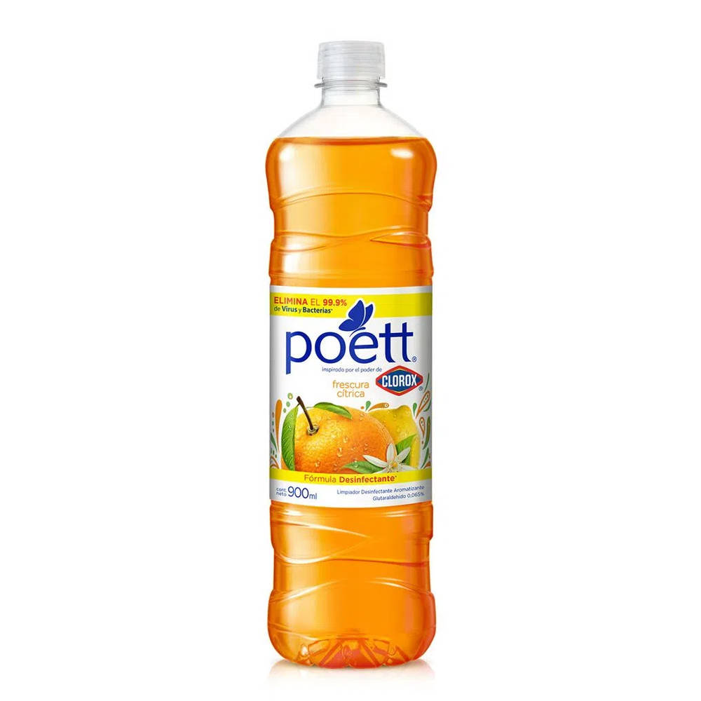 Poett Limpia Piso Frescura Cítrica 900 ml