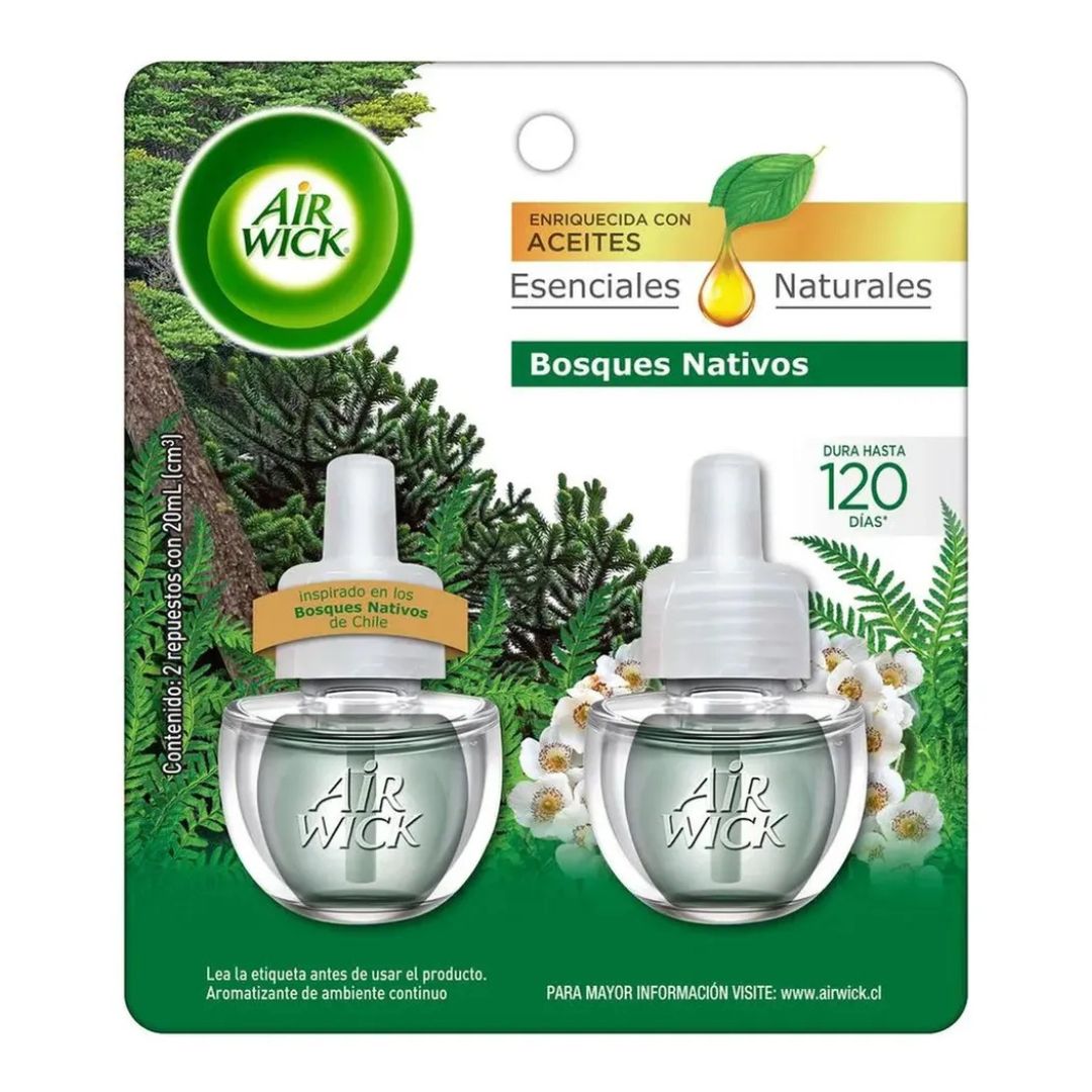 Air Wick 2 Aceites Bosques Nativos 21 ml