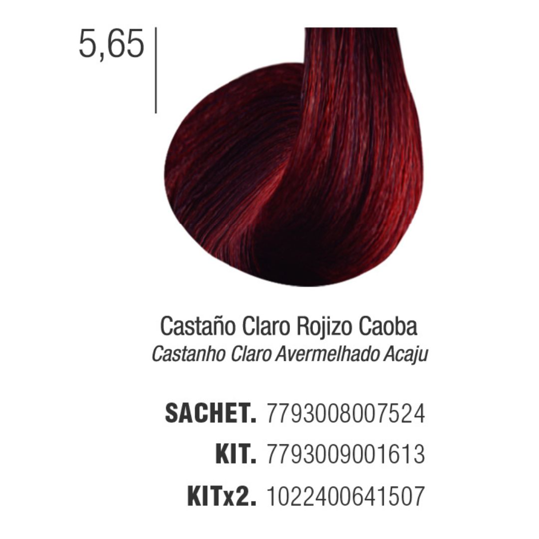 Issue Tintura 5.65 Castaño Claro Rojizo Caoba