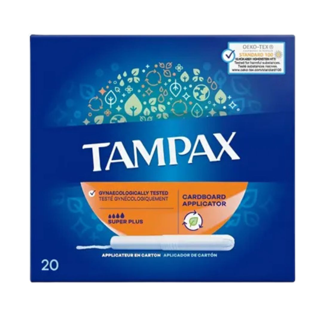 Tampax Tampón Súper Plus 20 unidades