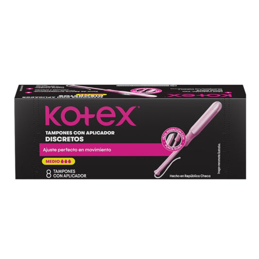 Kotex Tampón Medio 8 unidades