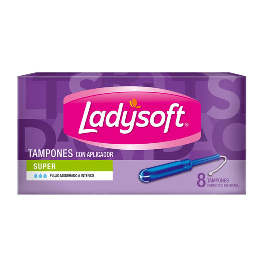 Ladysoft Tampón Súper 8 unidades