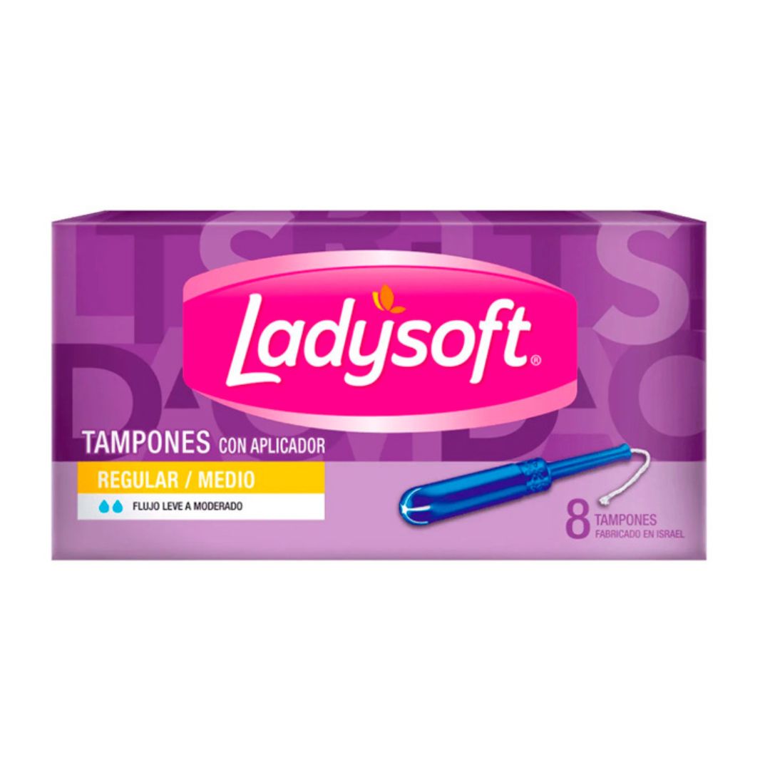 Ladysoft Tampón Regular 8 unidades