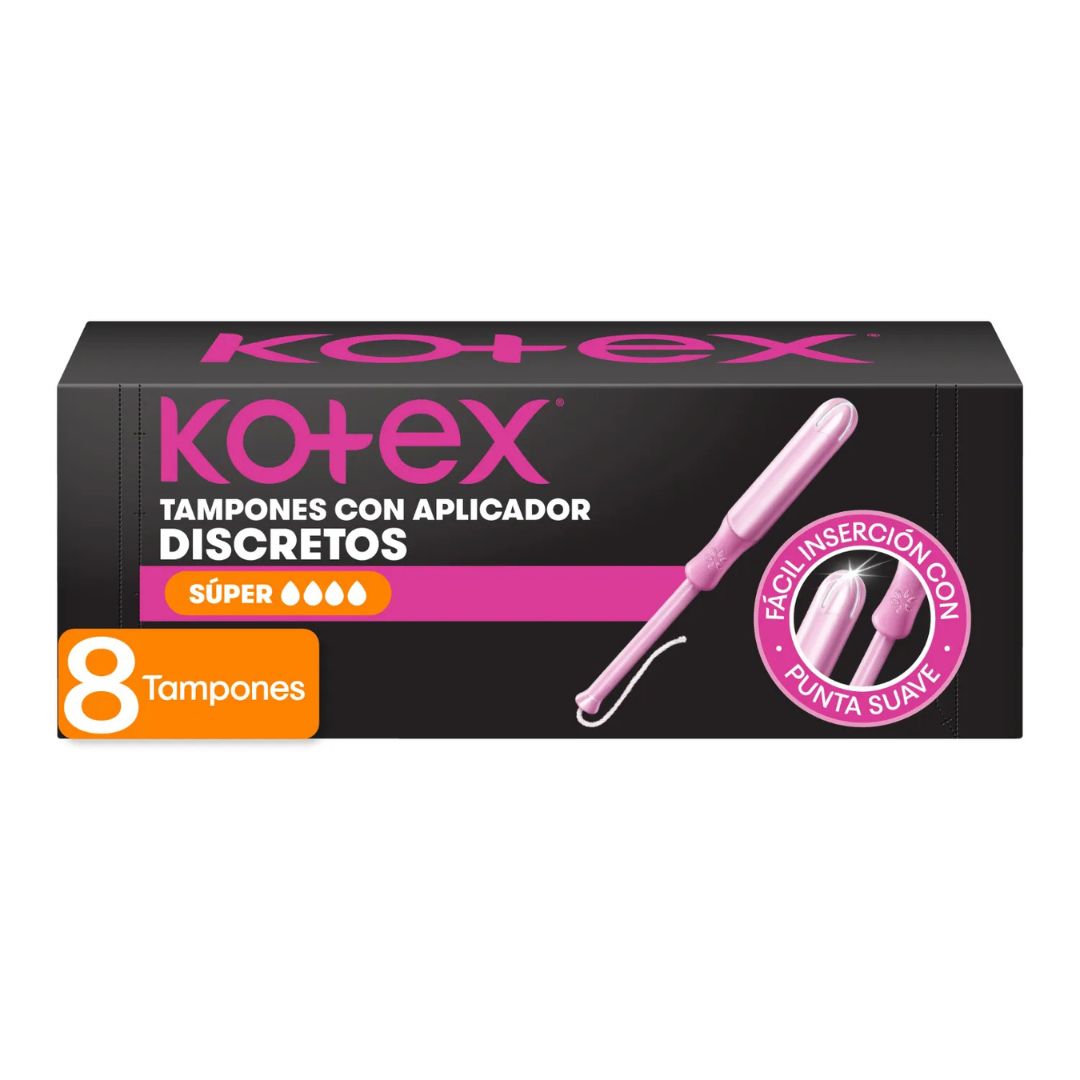 Kotex Tampón Súper 8 unidades